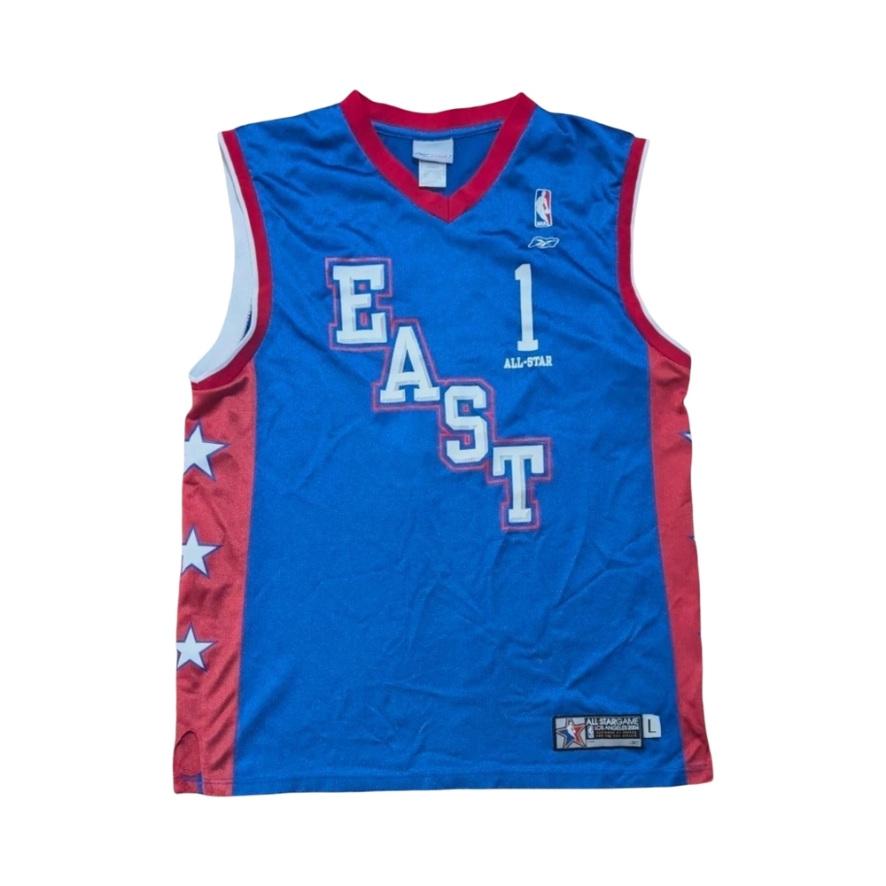 Rare Vintage Reebok 2004 NBA All Star Game Orlando Magic Tracy McGrady Jersey L